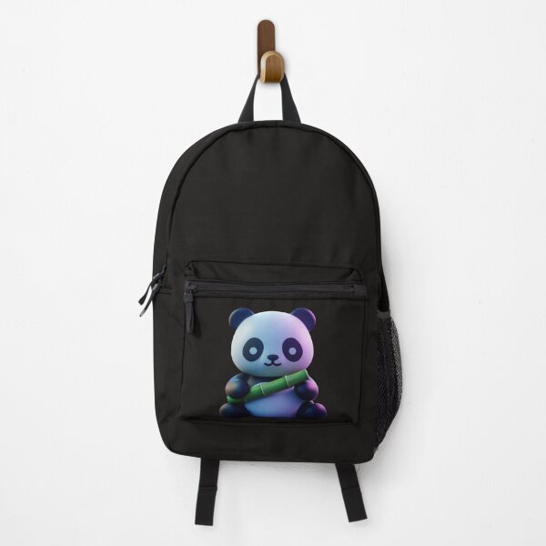 Item preview, 3D Holographic Panda - Futuristic Gradient Art Design designed and sold by Oddimals.
