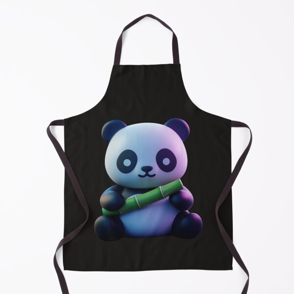 Item preview, 3D Holographic Panda - Futuristic Gradient Art Design designed and sold by Oddimals.