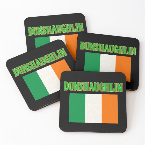 Item preview, Dunshaughlin County Meath with Irish Flag Tricolor designed and sold by OliDesigns.