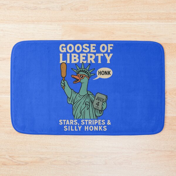Item preview, Goose of Liberty – Stars, Stripes, and Silly Honks Design designed and sold by ScissortailOKC.
