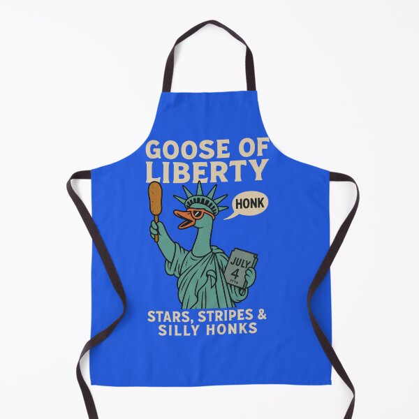 Item preview, Goose of Liberty – Stars, Stripes, and Silly Honks Design designed and sold by ScissortailOKC.