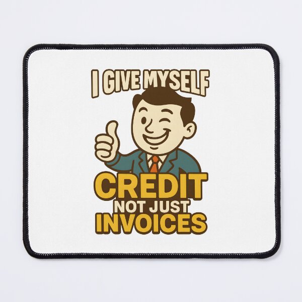 Item preview, Credit Over Chaos – Bold Self-Worth Graphic Art designed and sold by inkNext.