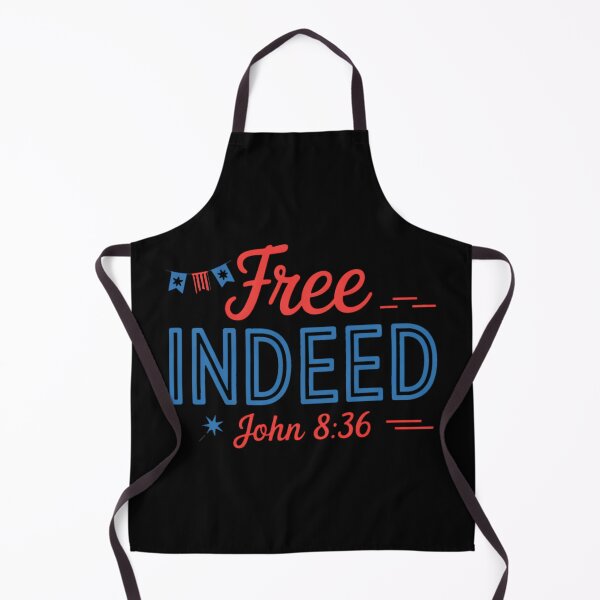 Item preview, Free Indeed John 836 Christian 4th of July designed and sold by BakeryDozen.