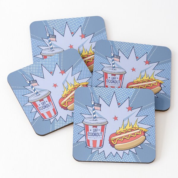 Item preview, Fourth of July Cookout Essentials Pop Art designed and sold by ART ATTACK ZONE.