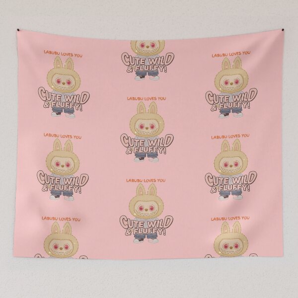 Item preview, Labubu Bunny Doll – Cute Wild & Fluffy Toycore Vibes designed and sold by Glow vibes art 919.