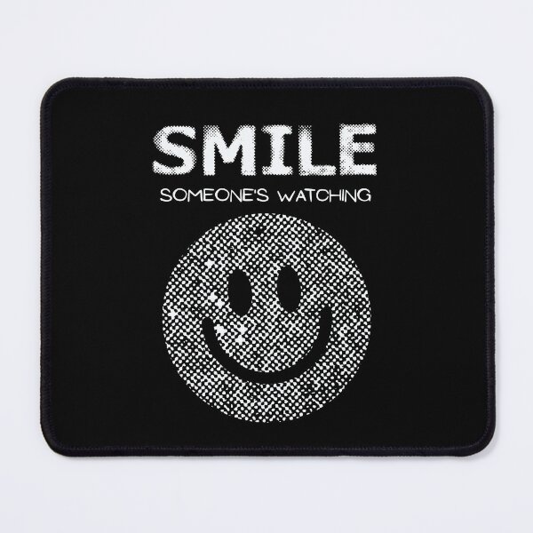 Item preview, SMILE Someone's Watching - Humourous Grunge Smiling Retro Face | Someone’s Watching - Sarcastic Funny designed and sold by Cree8if.