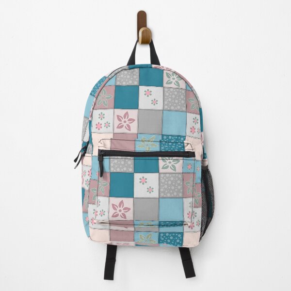 Item preview, Lazy patchwork sewing from colorful patches with stitching designed and sold by fuzzyfox.