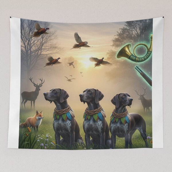 Item preview, Copy of BLACK AND WHITE GERMAN SHORTHAIR designed and sold by Obinne.