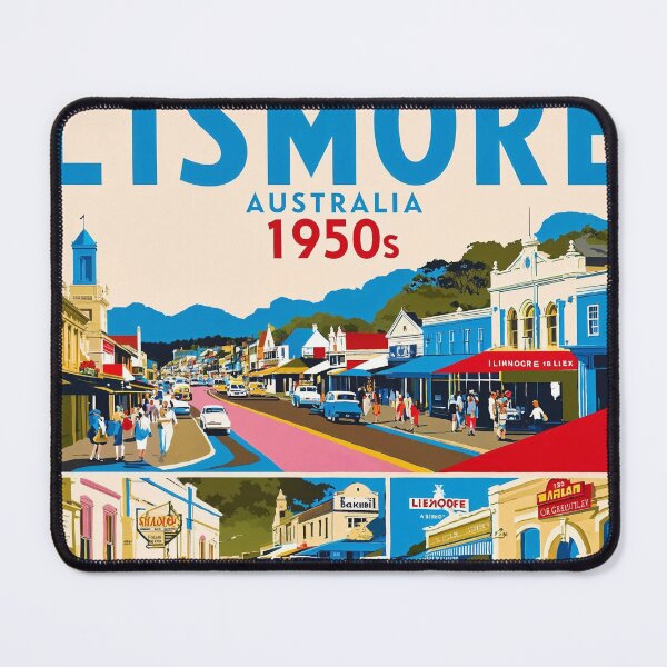 Item preview, Lismore Australia Vintage Travel Tourism 2 designed and sold by TravelersGems.