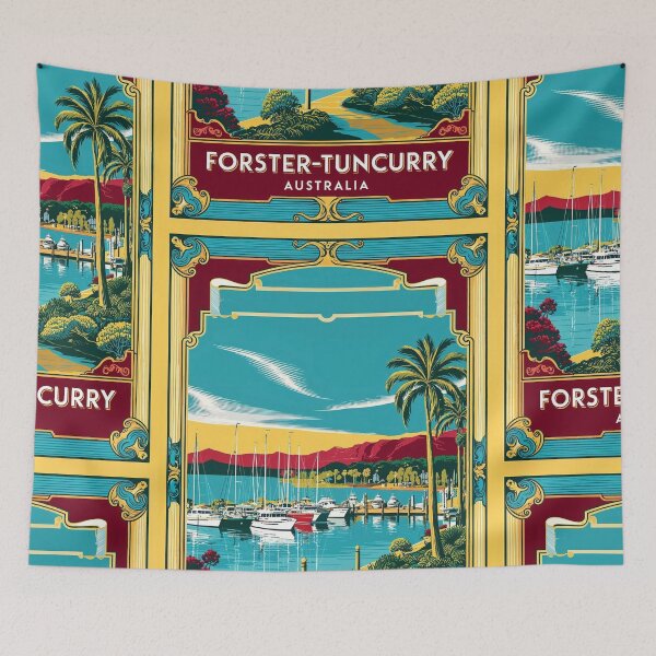 Item preview, Forster Tuncurry Australia Vintage Travel Tourism designed and sold by TravelersGems.
