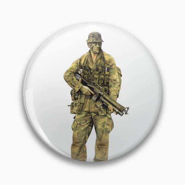 Item preview, 4 Tp NZSAS Vietnam 1970 – New Zealand Special Air Service designed and sold by Offbrand Originals.