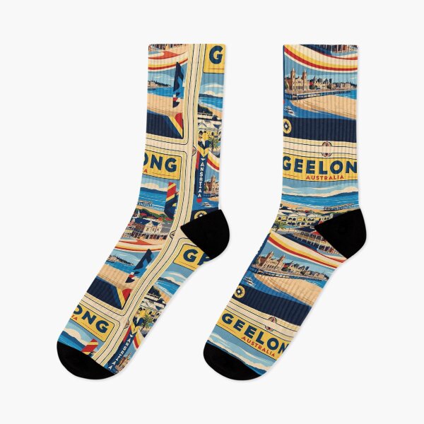 Item preview, Geelong Australia Vintage Travel Tourism designed and sold by TravelersGems.