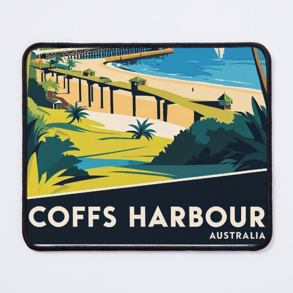 Item preview, Coffs Harbour Australia Vintage Travel Tourism 2 designed and sold by TravelersGems.