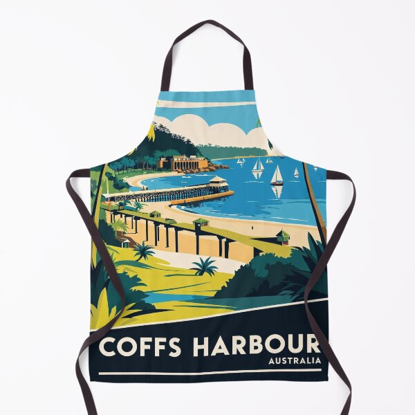 Item preview, Coffs Harbour Australia Vintage Travel Tourism 2 designed and sold by TravelersGems.