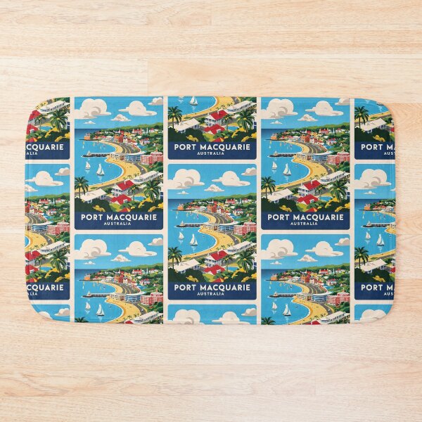 Item preview, Port Macquarie Australia Vintage Travel Tourism designed and sold by TravelersGems.