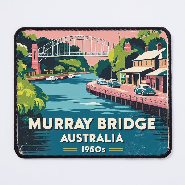 Item preview, Murray Bridge Australia Vintage Travel Tourism designed and sold by TravelersGems.