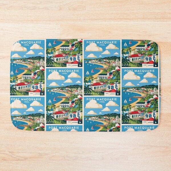 Item preview, Port Macquarie Australia Vintage Travel Tourism designed and sold by TravelersGems.