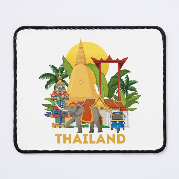 Item preview, Thailand – Land of Smiles, Temples & Tropical Dreams designed and sold by Zezeshop1.