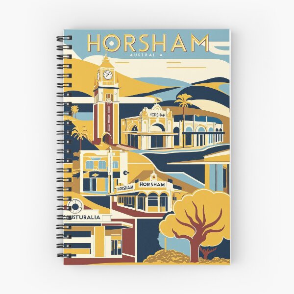 Item preview, Horsham Australia Vintage Travel Tourism 2 designed and sold by TravelersGems.