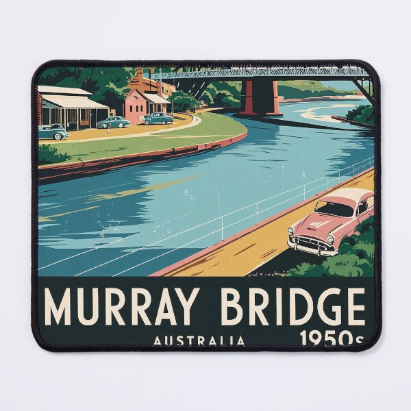 Item preview, Murray Bridge Australia Vintage Travel Tourism 2 designed and sold by TravelersGems.