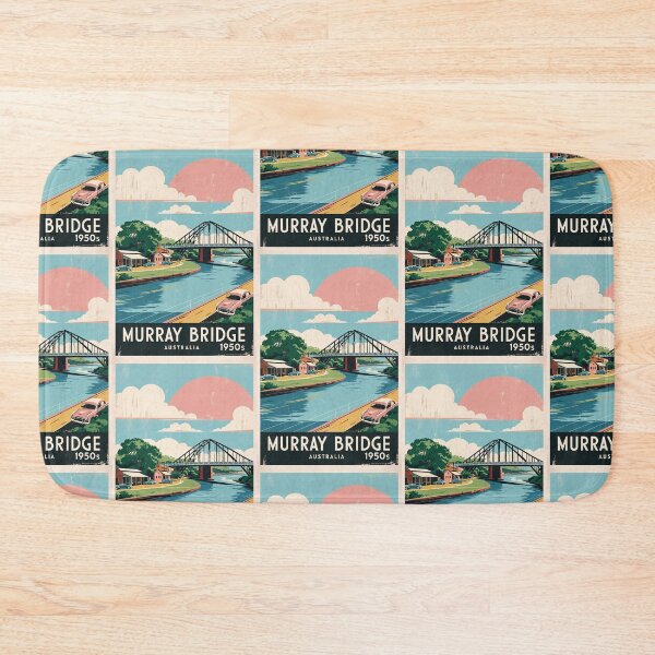 Item preview, Murray Bridge Australia Vintage Travel Tourism 2 designed and sold by TravelersGems.