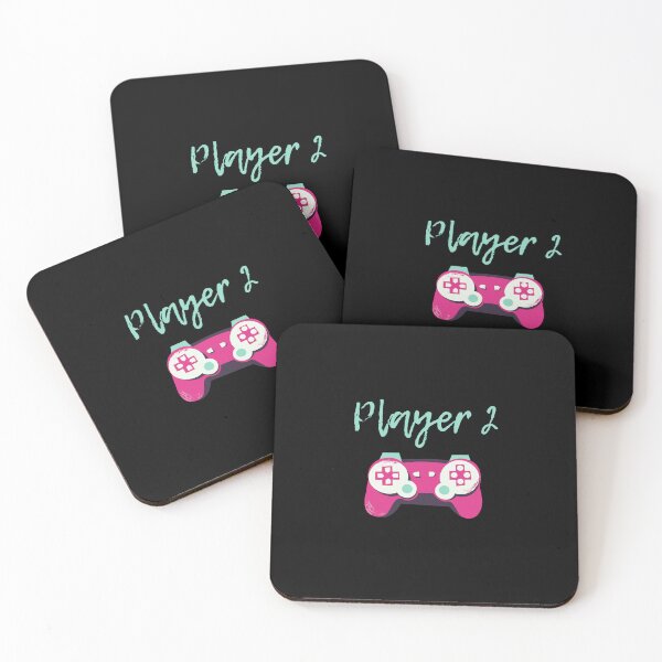 Item preview, ? Player 2 - Pastel Gamer Controller Design for Couples designed and sold by Royal Scepter.