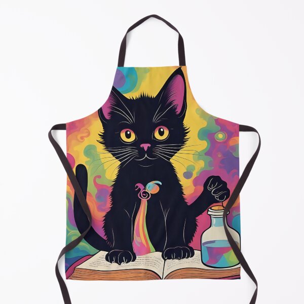 Item preview, Purr-fectly Potent: A Little Black Cat's Big Halloween Dreams! designed and sold by dcohea.