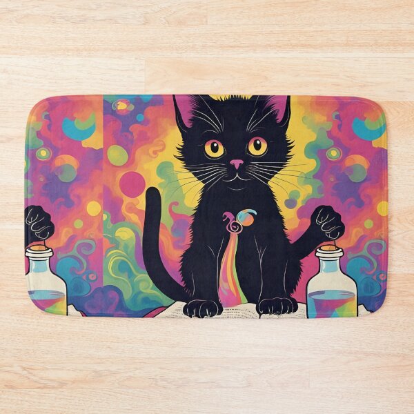 Item preview, Purr-fectly Potent: A Little Black Cat's Big Halloween Dreams! designed and sold by dcohea.