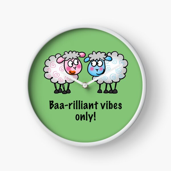 Artikelvorschau, Lustige Cartoon-Schaf-Baa-rilliante Stimmung entworfen und verkauft von CuteCartoon.