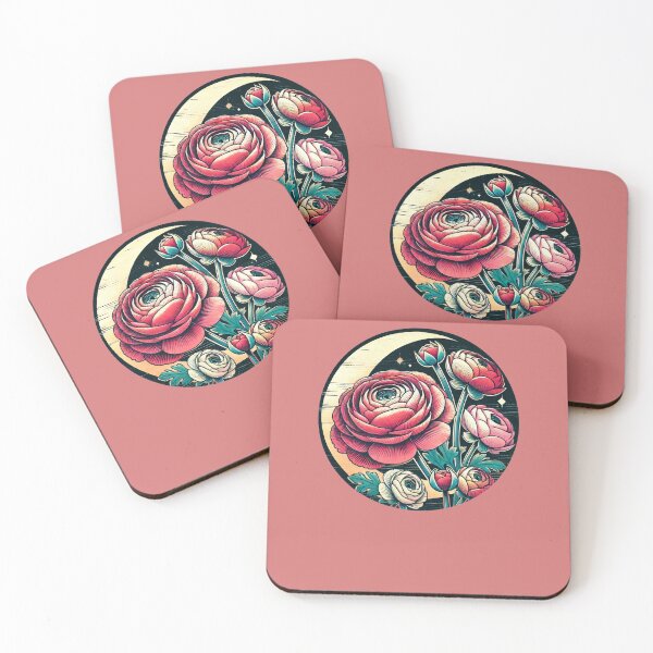 Item preview, Vintage Flower Moon designed and sold by FrictionMaxxing.