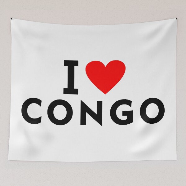 Item preview, I love Congo country designed and sold by tony4urban.