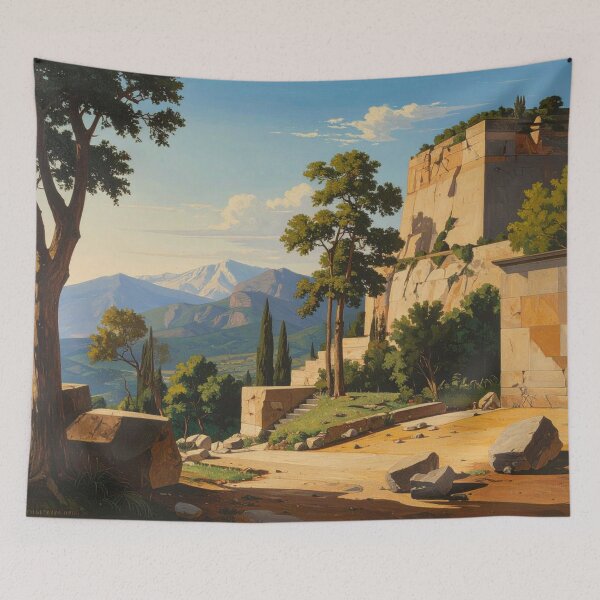 Item preview, Citadel Above the Valleys designed and sold by In Linear.