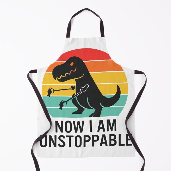 Item preview, Retro T-Rex with Grabbers – Funny Dinosaur “Now I Am Unstoppable” Design designed and sold by haitrieuic96.