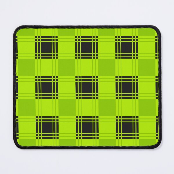 Item preview, Green Black Checkered Pattern Men's Shirt designed and sold by fuzzyfox.