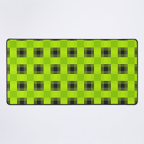 Item preview, Green Black Checkered Pattern Men's Shirt designed and sold by fuzzyfox.