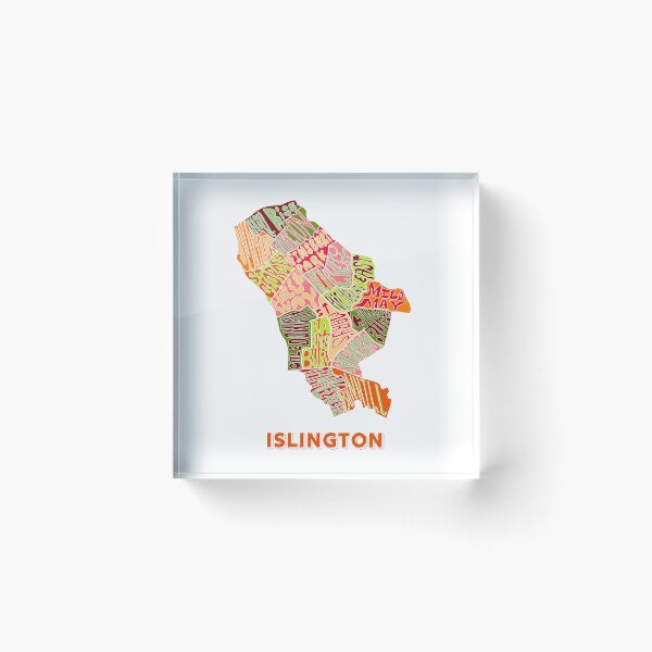 Item preview, Islington - London Boroughs designed and sold by damnfinecuppa.