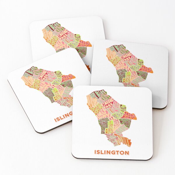 Item preview, Islington - London Boroughs designed and sold by damnfinecuppa.