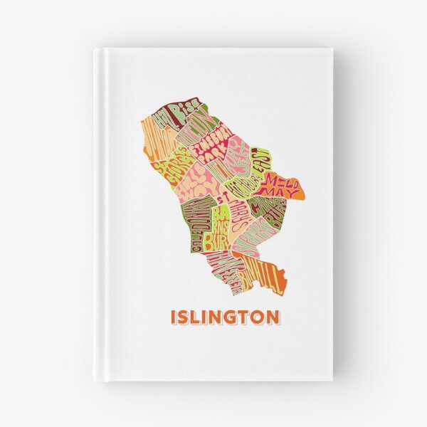 Item preview, Islington - London Boroughs designed and sold by damnfinecuppa.