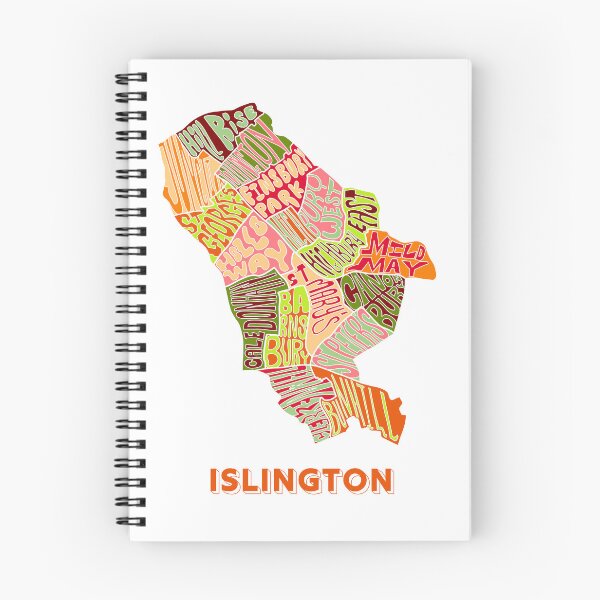 Item preview, Islington - London Boroughs designed and sold by damnfinecuppa.