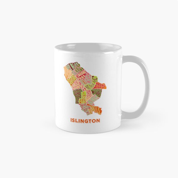 Item preview, Islington - London Boroughs designed and sold by damnfinecuppa.