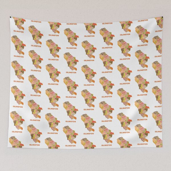 Item preview, Islington - London Boroughs designed and sold by damnfinecuppa.