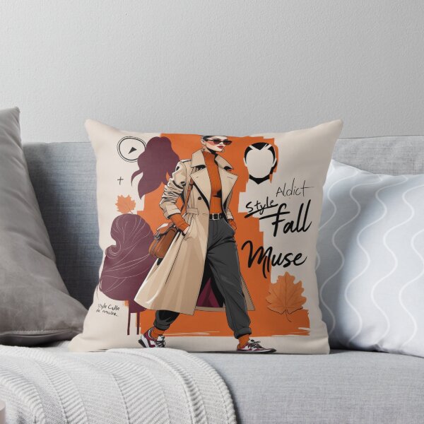 Item preview, Chic Fall Streetwear – Style Addict Fashion Girl  Design designed and sold by MOTAS Graphics .