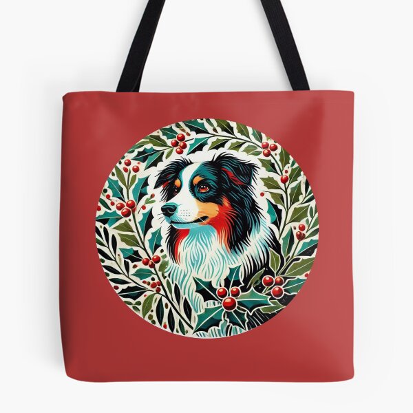 Item preview, Aussie Dog Holiday Wreath designed and sold by FrictionMaxxing.