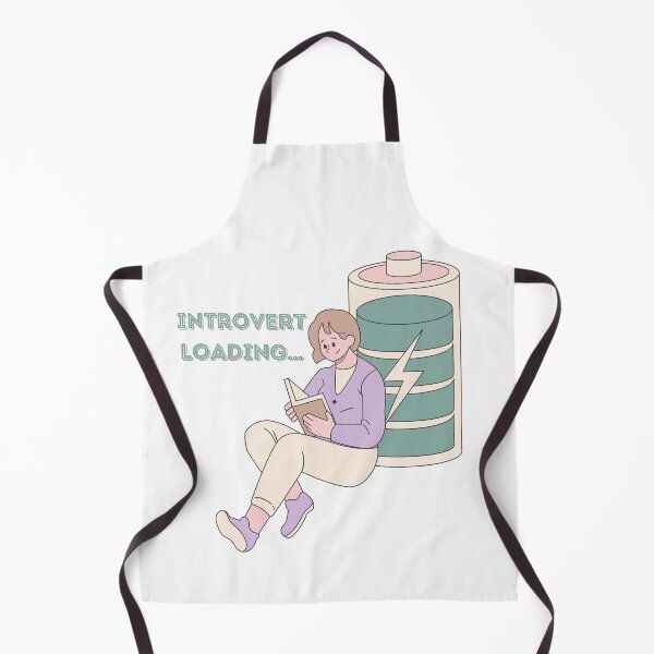 Item preview, Introvert Loading... Please Wait | Social Battery Low, Silence Needed, Quirky Minimal Design for Quiet Souls designed and sold by Zezeshop1.