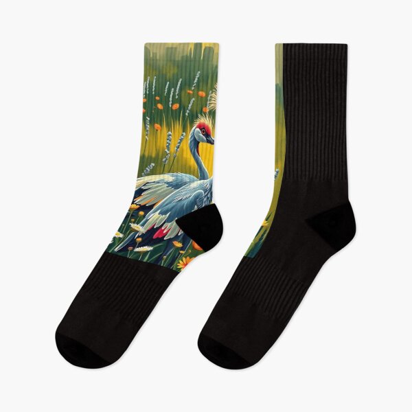 Item preview, A Grey crowned crane#2 designed and sold by Helios Be. Lavsh.