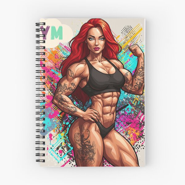 Item preview, Strong Woman Fitness Art . designed and sold by  StickAndStyle .