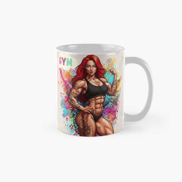Item preview, Strong Woman Fitness Art . designed and sold by  StickAndStyle .