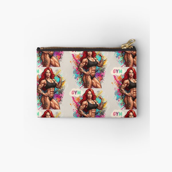 Item preview, Strong Woman Fitness Art . designed and sold by  StickAndStyle .