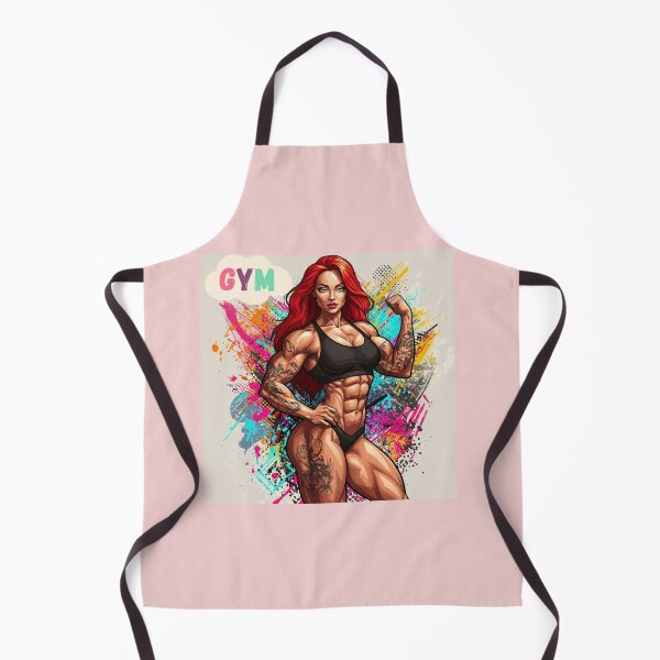 Item preview, Strong Woman Fitness Art . designed and sold by StickAndStyle .