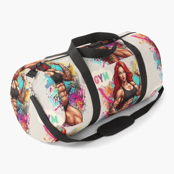 Item preview, Strong Woman Fitness Art . designed and sold by  StickAndStyle .